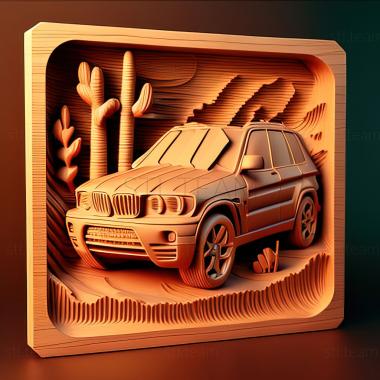 3D model BMW X5 E53 (STL)